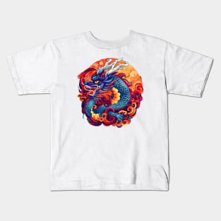 Dragon Festival: Lunar Celebration, Festive Art, and Asian Traditions Kids T-Shirt